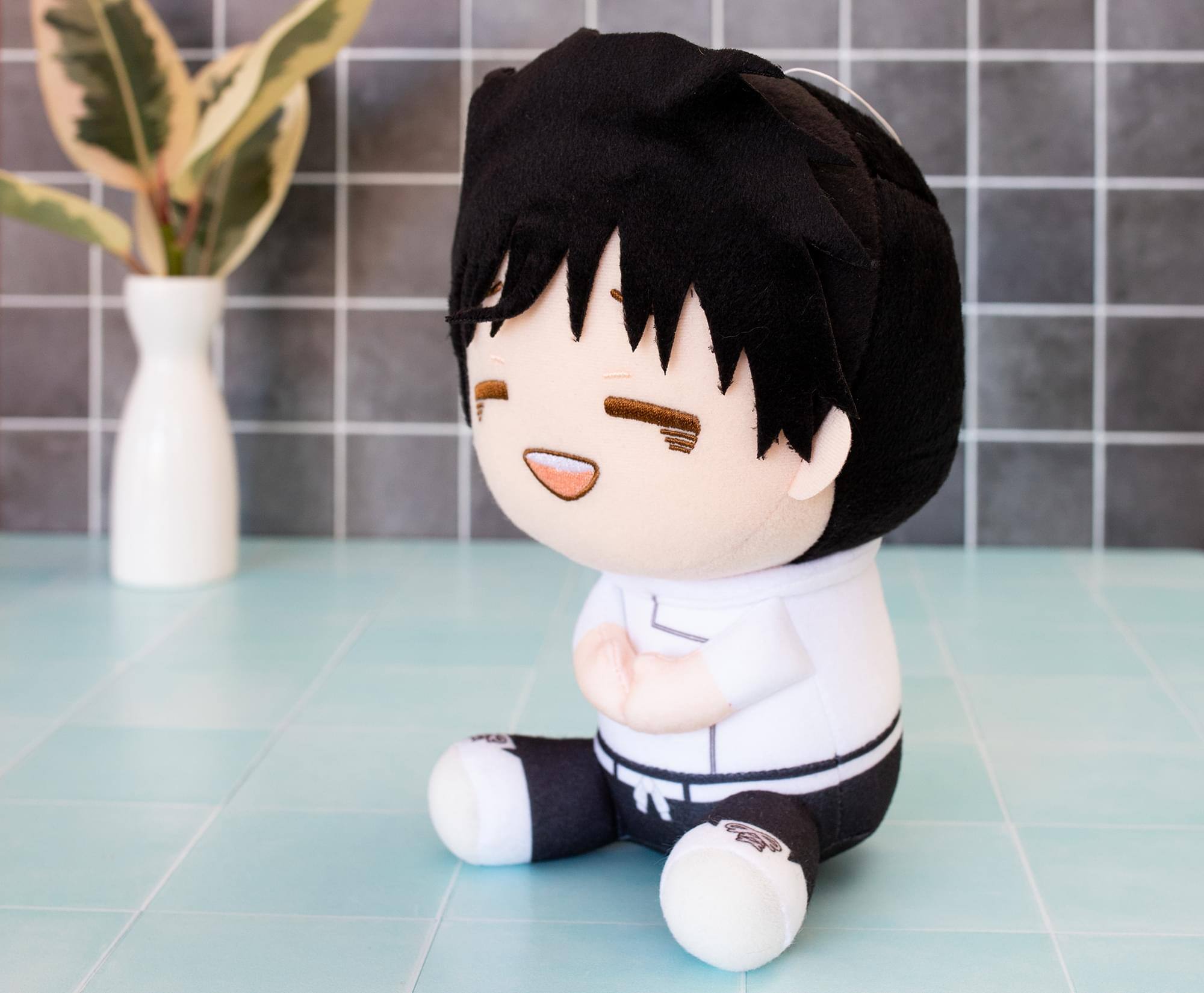 Alt View 4. Banpresto - Jujutsu Kaisen 0: The Movie 8-Inch Plush Toy | Yuta Okkotsu.