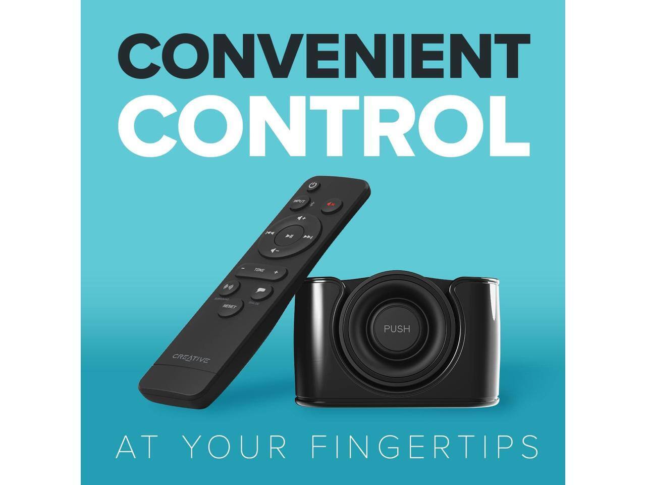 CONVENIENT CONTROL  
AT YOUR FINGERTIPS