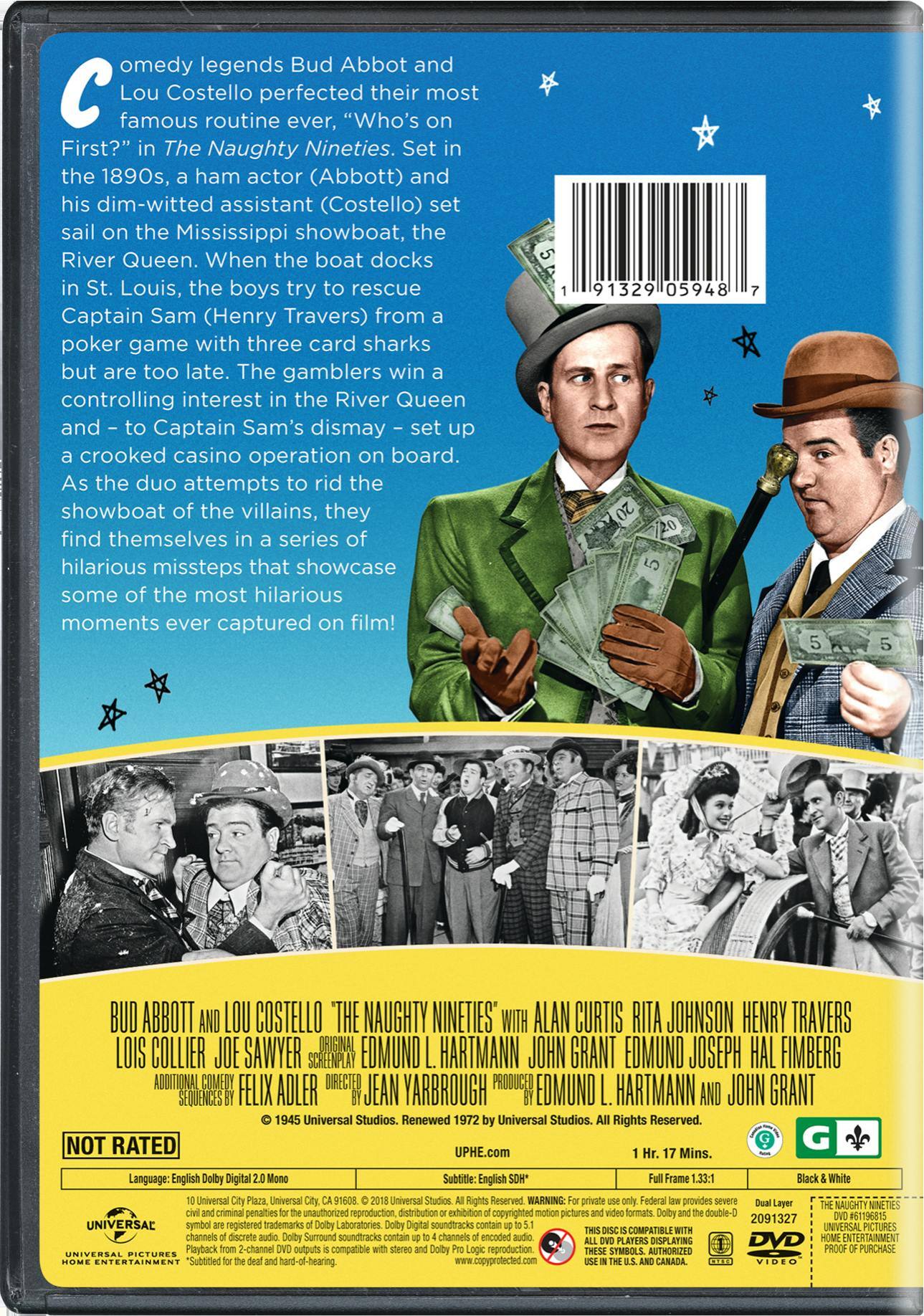 Angle. The Naughty Nineties [DVD].