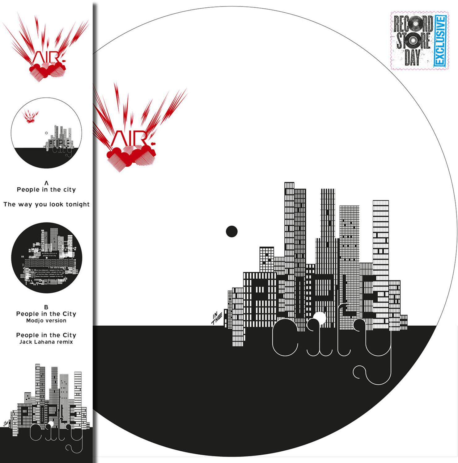 **A**  
- People in the City  
- The way you look tonight  

**B**  
- People in the City (Modjo version)  
- People in the City (Jack Lahana remix)  

**Record Store Day Exclusive**