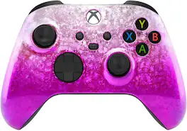 Custom Controllerzz - Custom Wireless Controller for Xbox Series X|S, Xbox One, & PC - Icy Pink