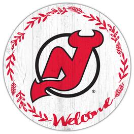 Fan Creations - New Jersey Devils 12" Welcome Circle Sign - Multicolor