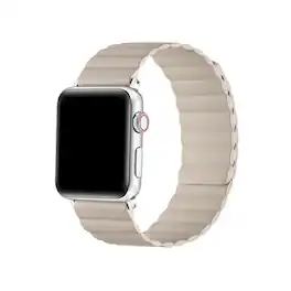 Posh Tech - Magnetic Silicone Band for Apple Watch - Oatmilk