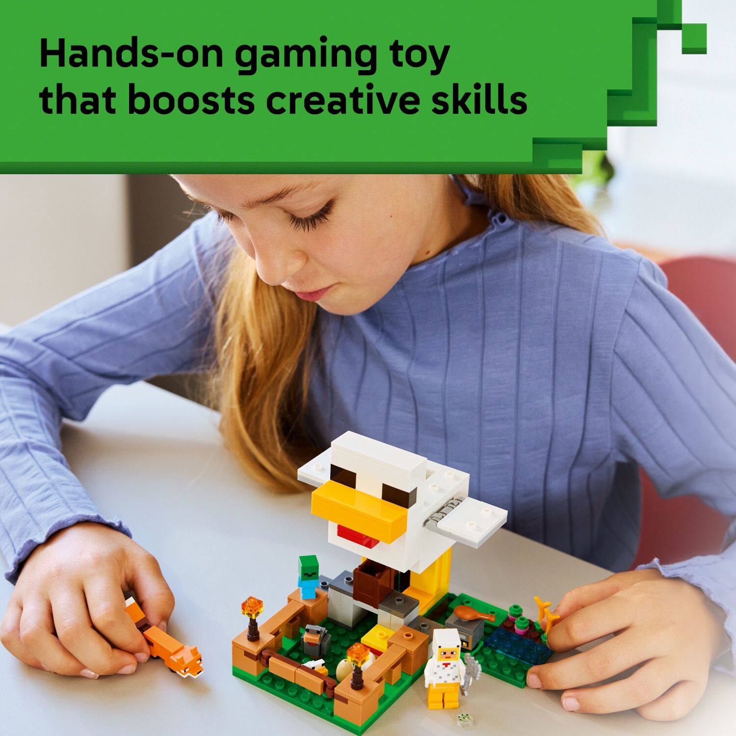 Hands-on gaming toy that boosts creative skills