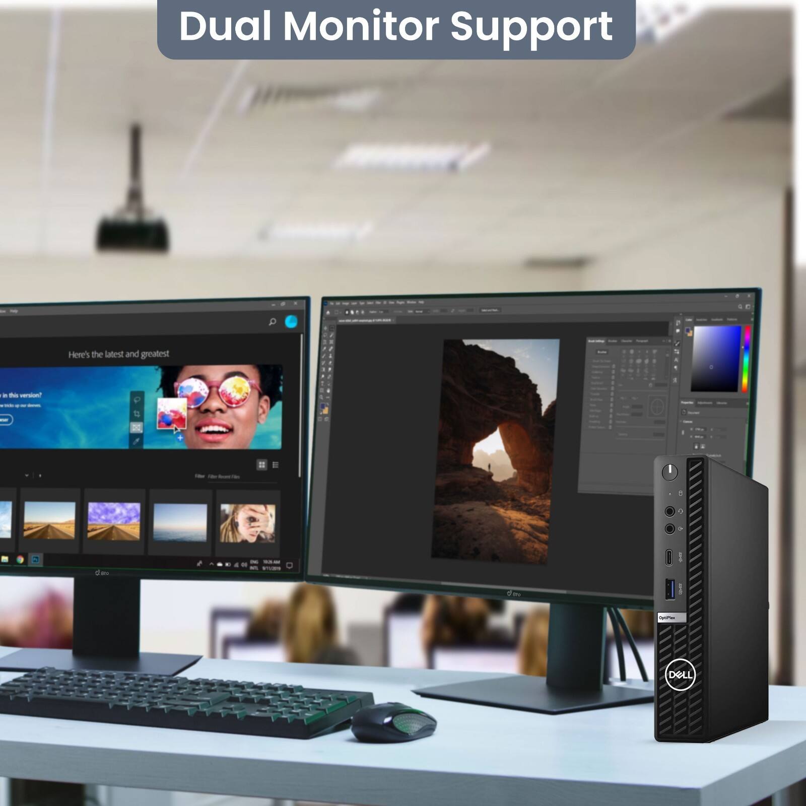 Dual Monitor Support

Here's the latest and greatest