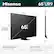 Hisense 65" UR9
- Width (W): 57.0"
- Depth (D): 1.8"
- Height (H): 33.0"
- Adjustable Stand Height: 34.1" or 35.4"
- VESA Wall Mount Size: 400x400 mm (M6)
- Product Weight:
- With stand: 62.6 lbs
- Without stand: 53.8 lbs