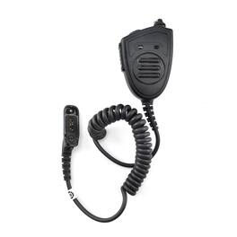 ProMaxPower - Remote Shoulder Speaker Mic with Emergency Button for Motorola XPR7580e, APX6000 & Other Radios - Black