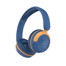 myFirst - CareBuds Max Kids Wireless Headphone, Dual Comfort EarPad, Smart Volume, Bluetooth,Mic, 52h Battery