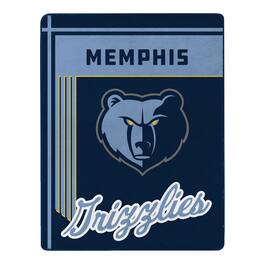 Sweet Home Collection - NBA Memphis Grizzlies 46" x 60" Microfiber Plush Throw Blanket - Blue