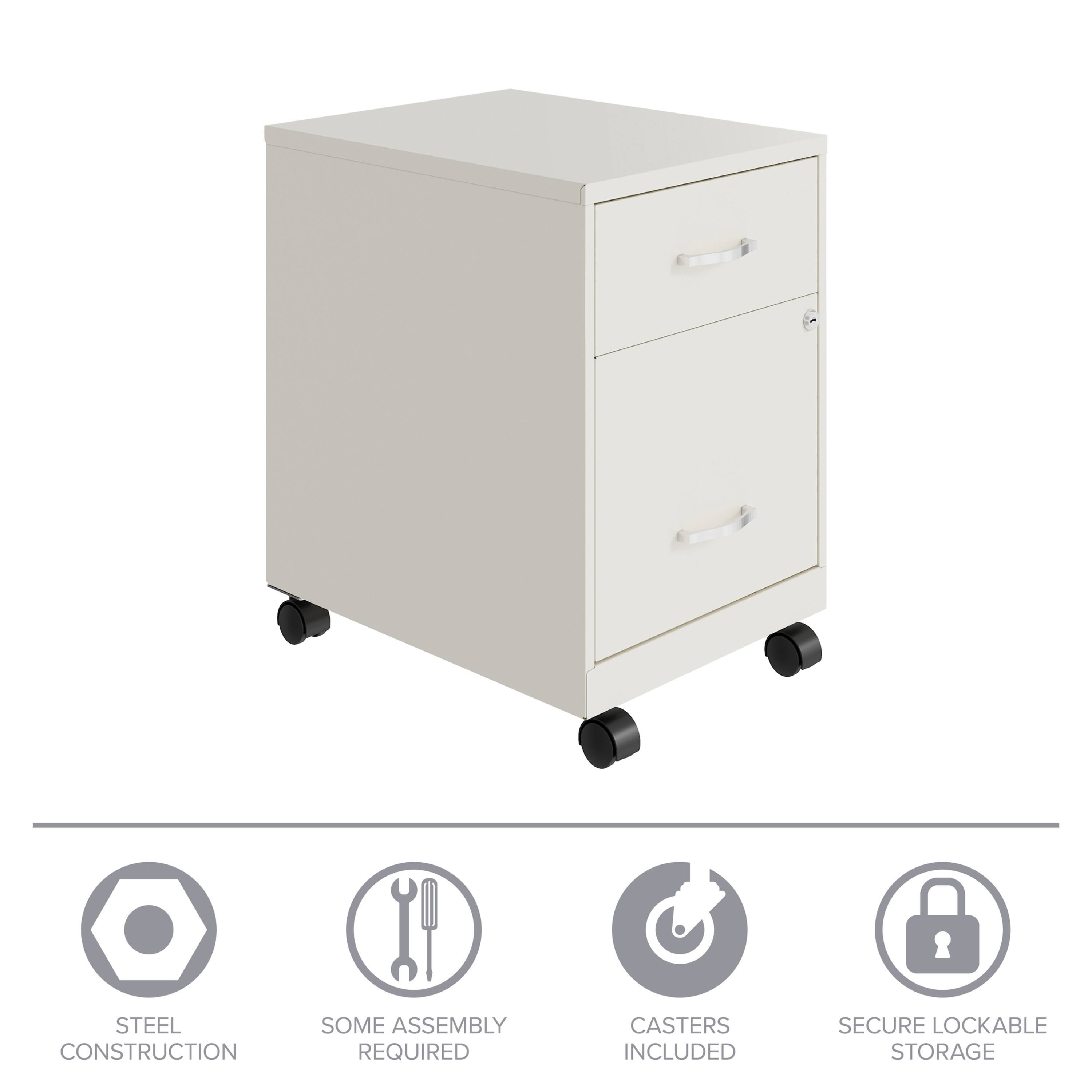 - Steel Construction
- Some Assembly Required
- Casters Included
- Secure Lockable Storage