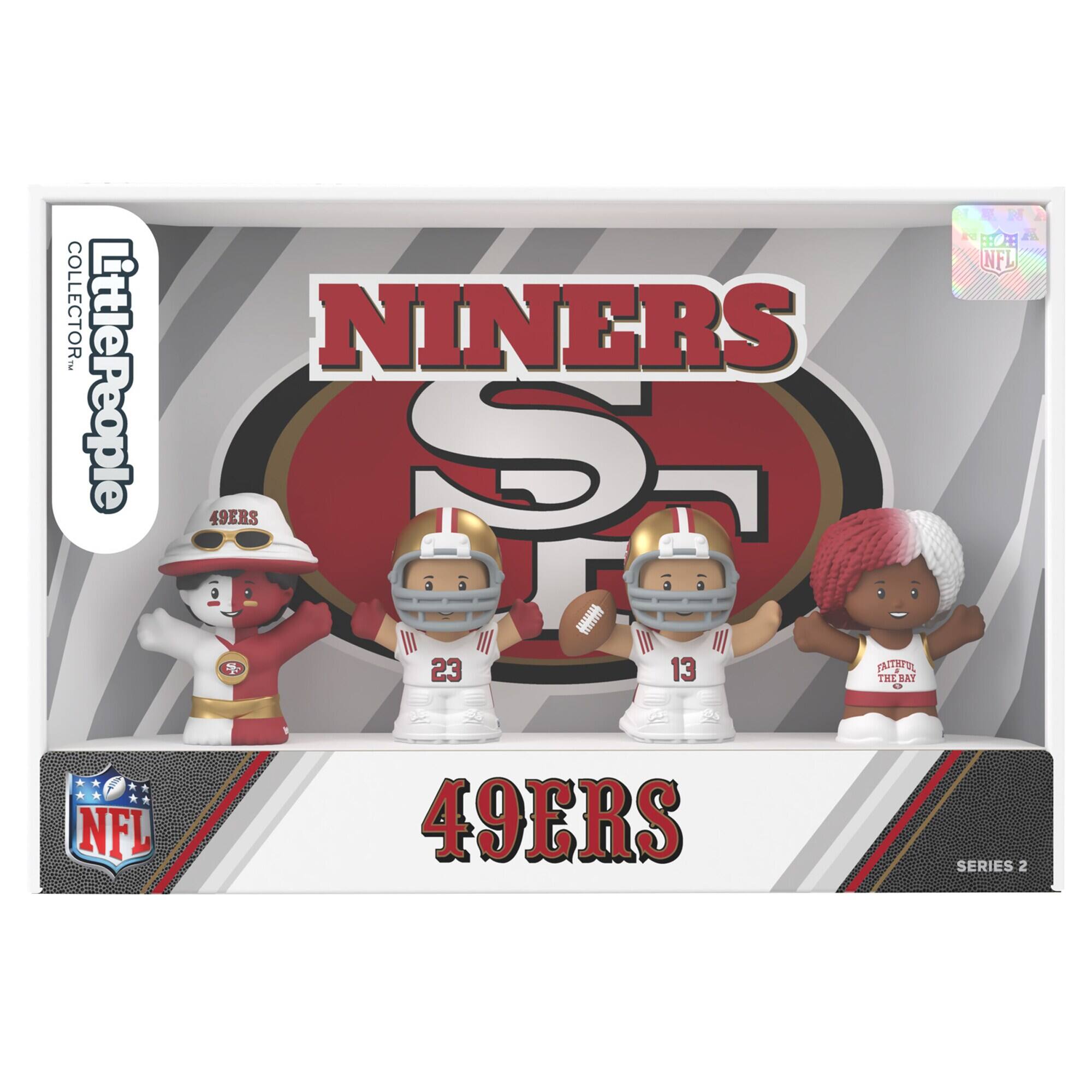 Fisher-Price - San Francisco 49ers Exclusive Collector- NFL Series 2 - Multicolor