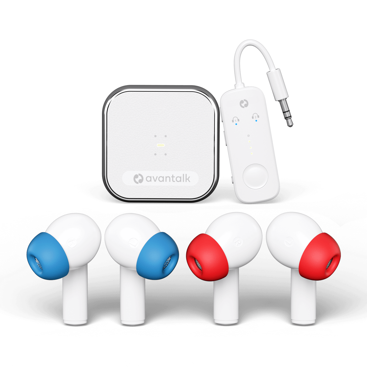 avantalk - Sky Infinity NC - Noise Cancelling Earbuds for Airplane Travel