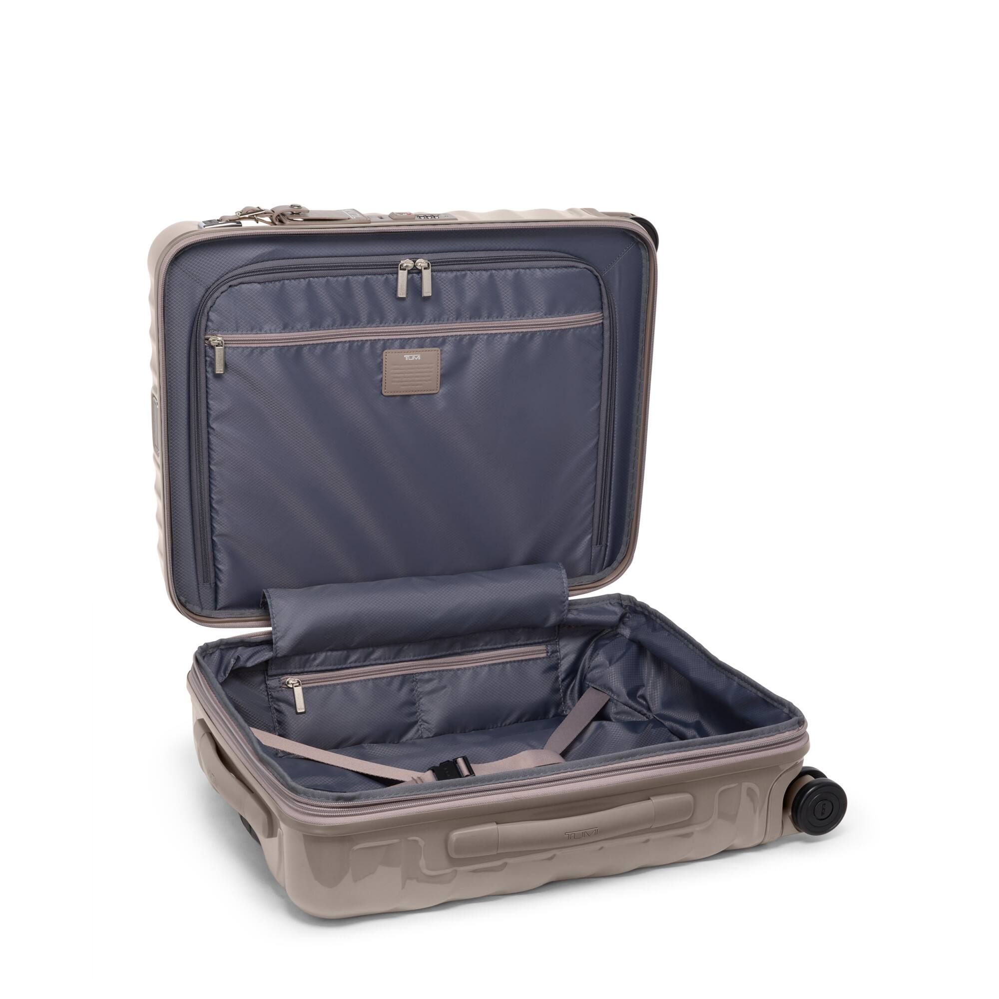 Angle. TUMI - 19 Degree Continental 22" Expandable 4-Wheeled Carry On Suitcase - Moon Rock.