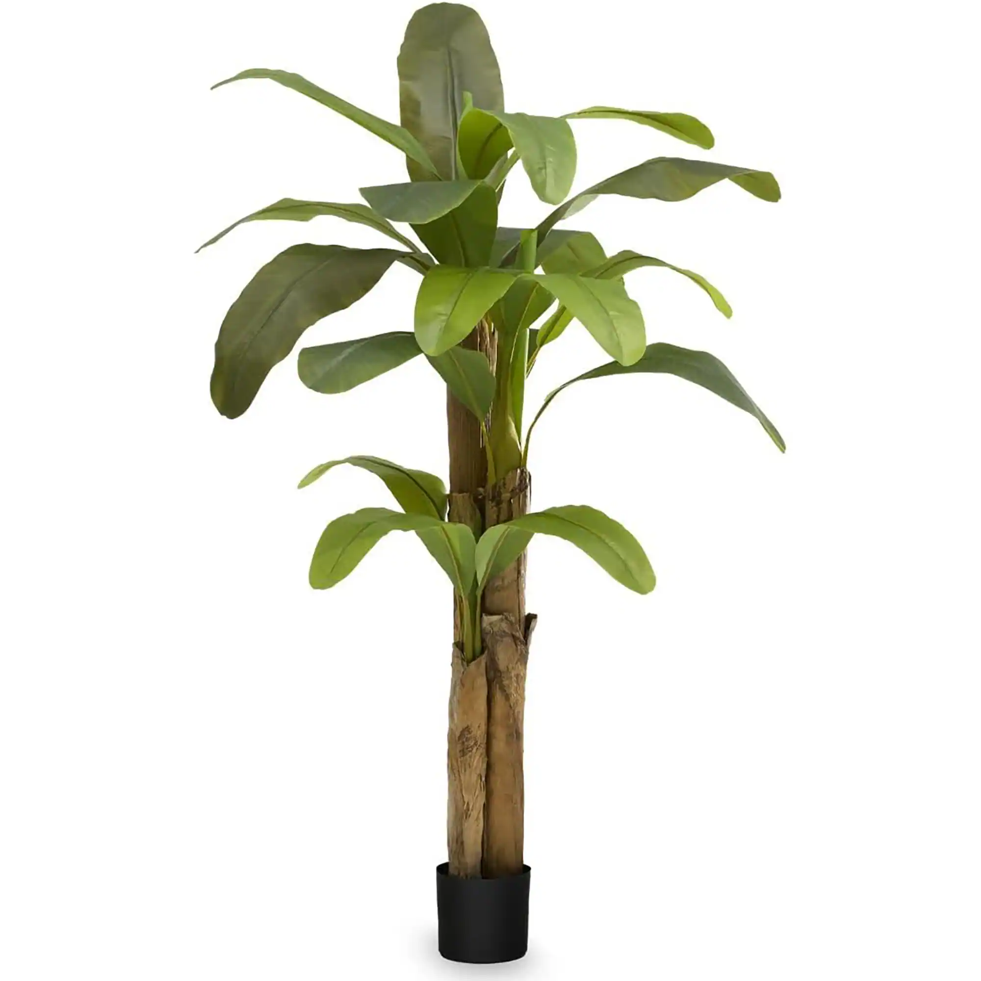 Front. Maia Shop - Maia Shop Artificial Banana Tree 6 Feet Tall Tropical Home Decoration, 71 Inches - Green.