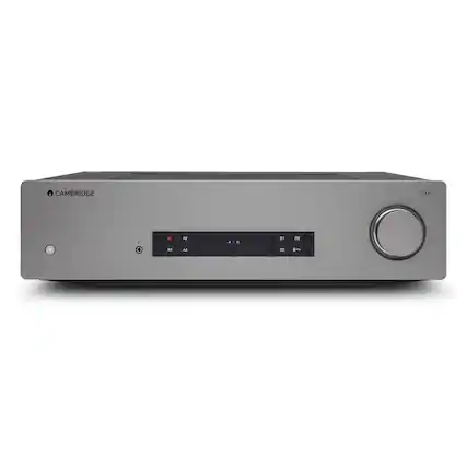 Front. Cambridge Audio - Cambridge Audio CXA81 MkII Integrated Stereo Amplifier - Light Gray.