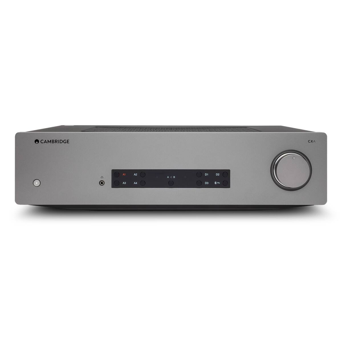 Front. Cambridge Audio - Cambridge Audio CXA81 MkII Integrated Stereo Amplifier - Light Gray.