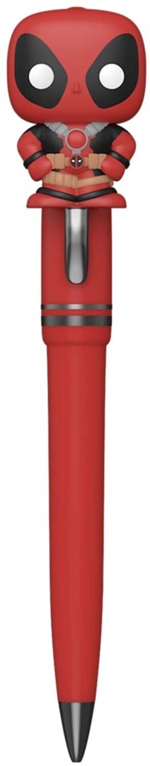 FUNKO Pens: Marvel - Deadpool, Dark Red - COLLECTABLES - Multicolor