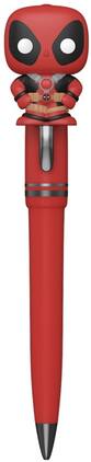 Funko - Pens: Marvel - Deadpool, Dark Red - Collectibles - Multicolor