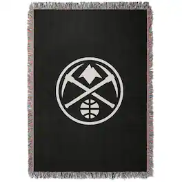 Chad & Jake - Denver Nuggets Woven Blanket - Black