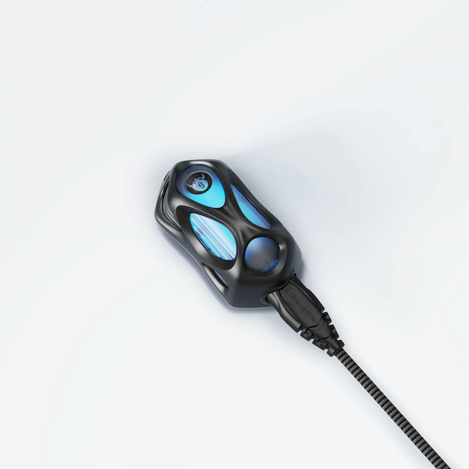 Front. GravaStar - GravaStar 4K Wireless Dongle for Mercury M1 Pro Gaming Mouse Black - Black.