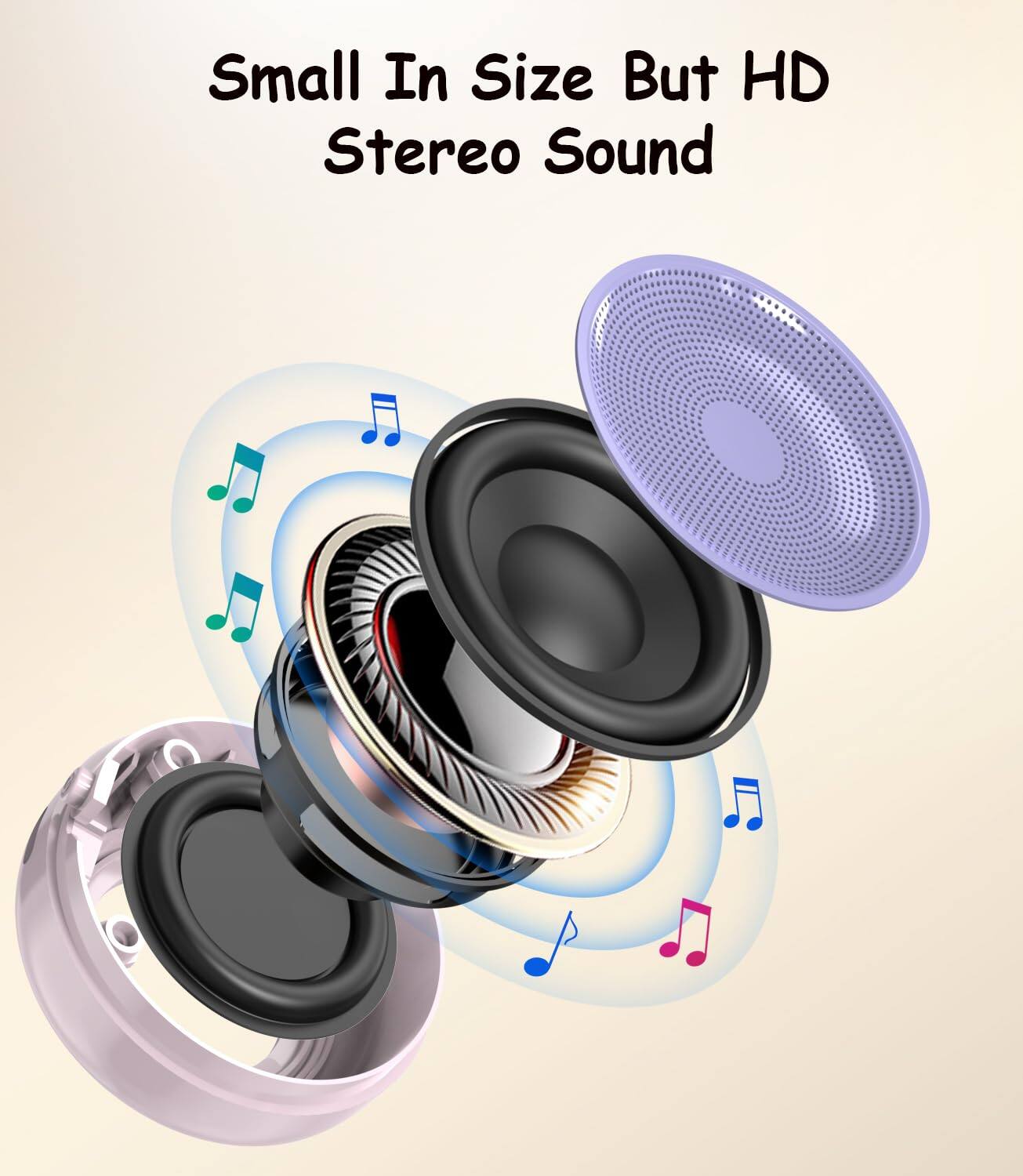 Small In Size But HD Stereo Sound