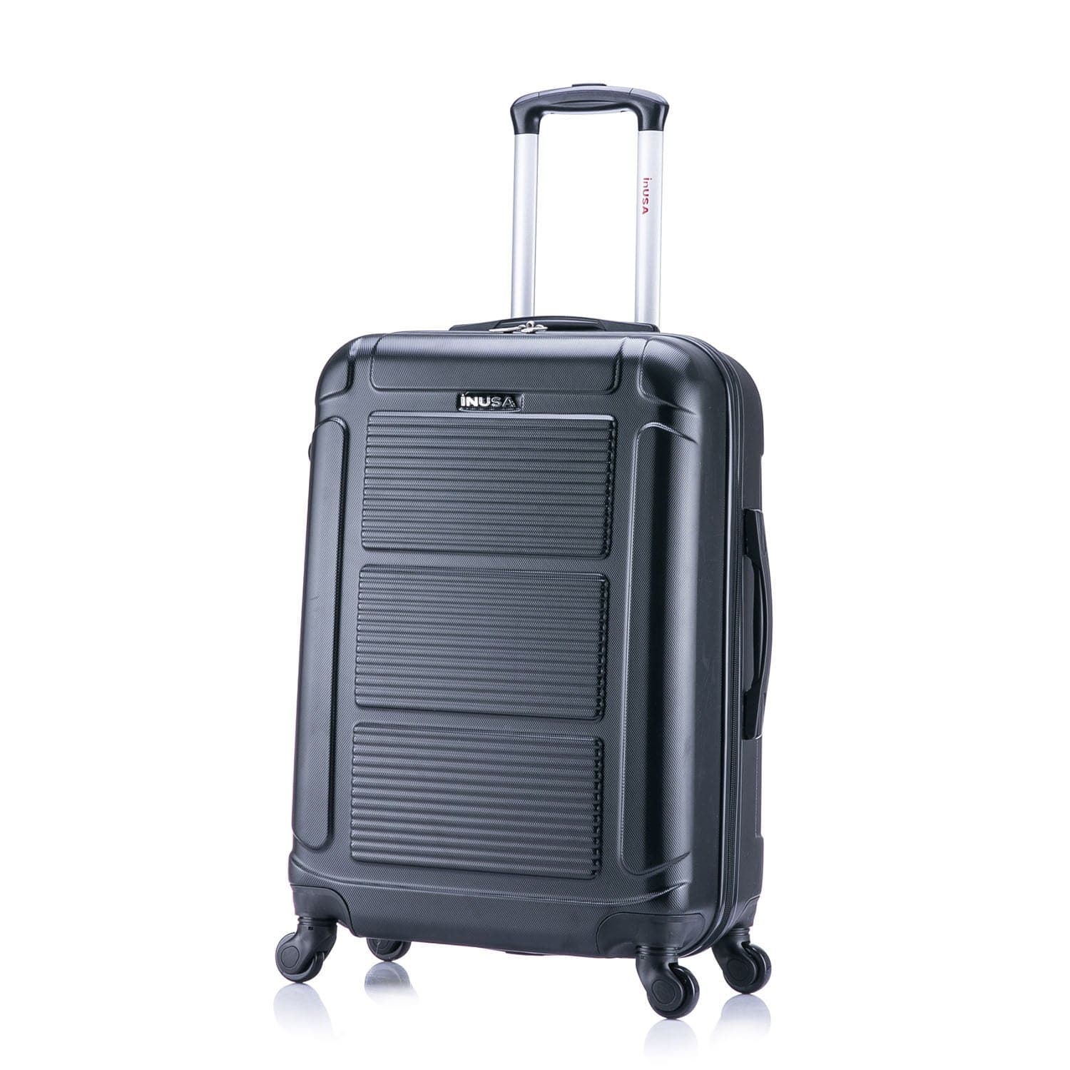InUSA - Pilot lightweight hardside spinner luggage 24" - Black
