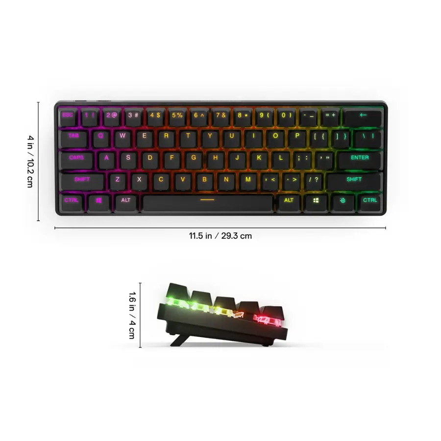 The text on the image reads:

ESC 1 I 2@ 2 3# 3 # 4$ 4 5% 6 A 7& 8 9 I 0 I I - + 4 4in / 10.2 cm TAB CAPS LOCK SHIFT Q A W S Z E D x H F C T G V Y H B U J N M I K . o L A P - - . ? I I . I I 1 I ENTER SHIFT CTAL ALT ALT CTAL 1.6 in / 4.4 cm

The text is grouped and corrected as follows:

ESC 1 I 2@ 2 3# 3 # 4$ 4 5% 6 A 7& 8 9 I 0 I I - + 4 4in / 10.2 cm TAB CAPS LOCK SHIFT Q A W S Z E D x H F C T G V Y H B U J N M I K . o L A P - - . ? I I . I I 1 I ENTER SHIFT CTAL ALT ALT CTAL 1.6 in / 4.4 cm