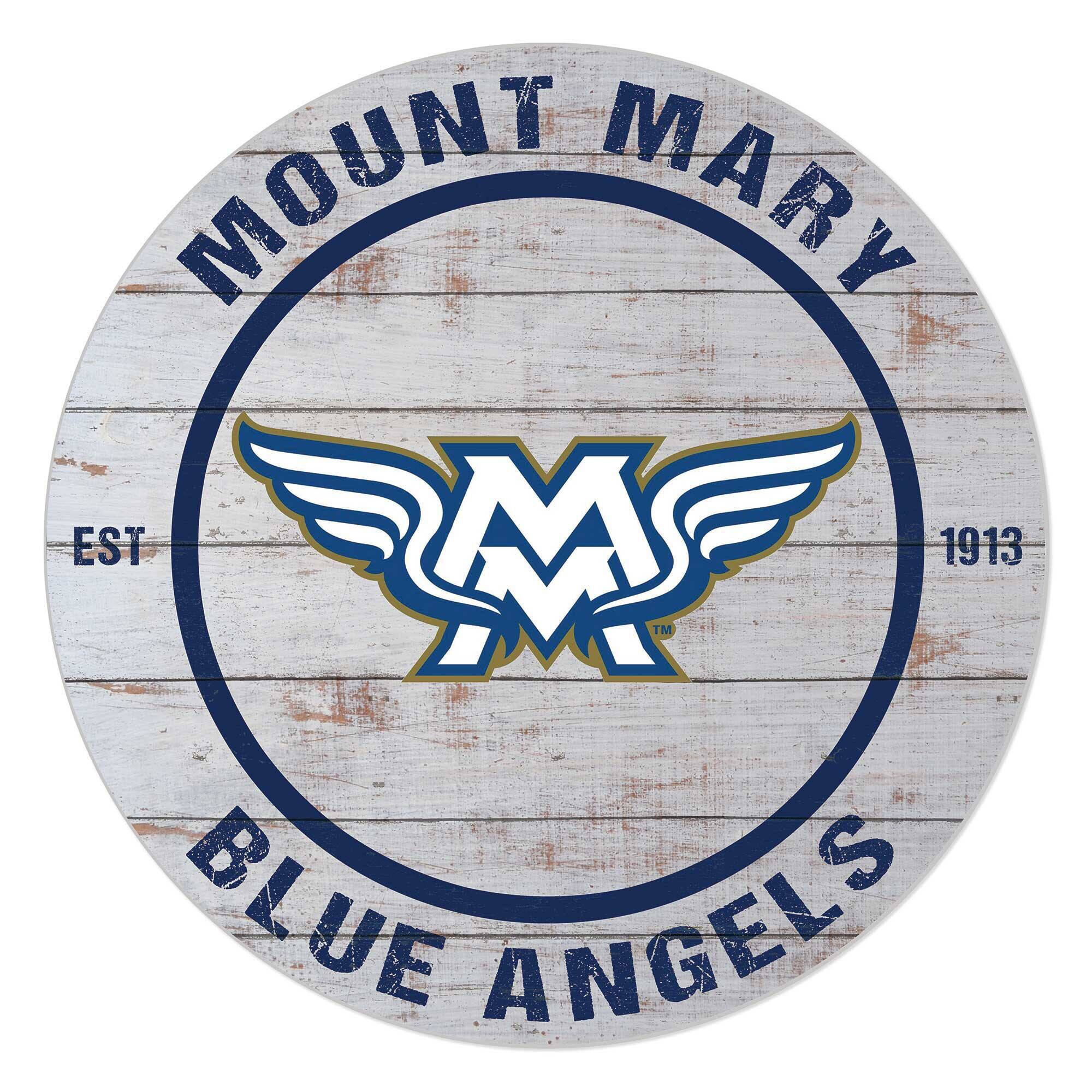 MOUNT MARY  
EST 1913  
BLUE ANGELS