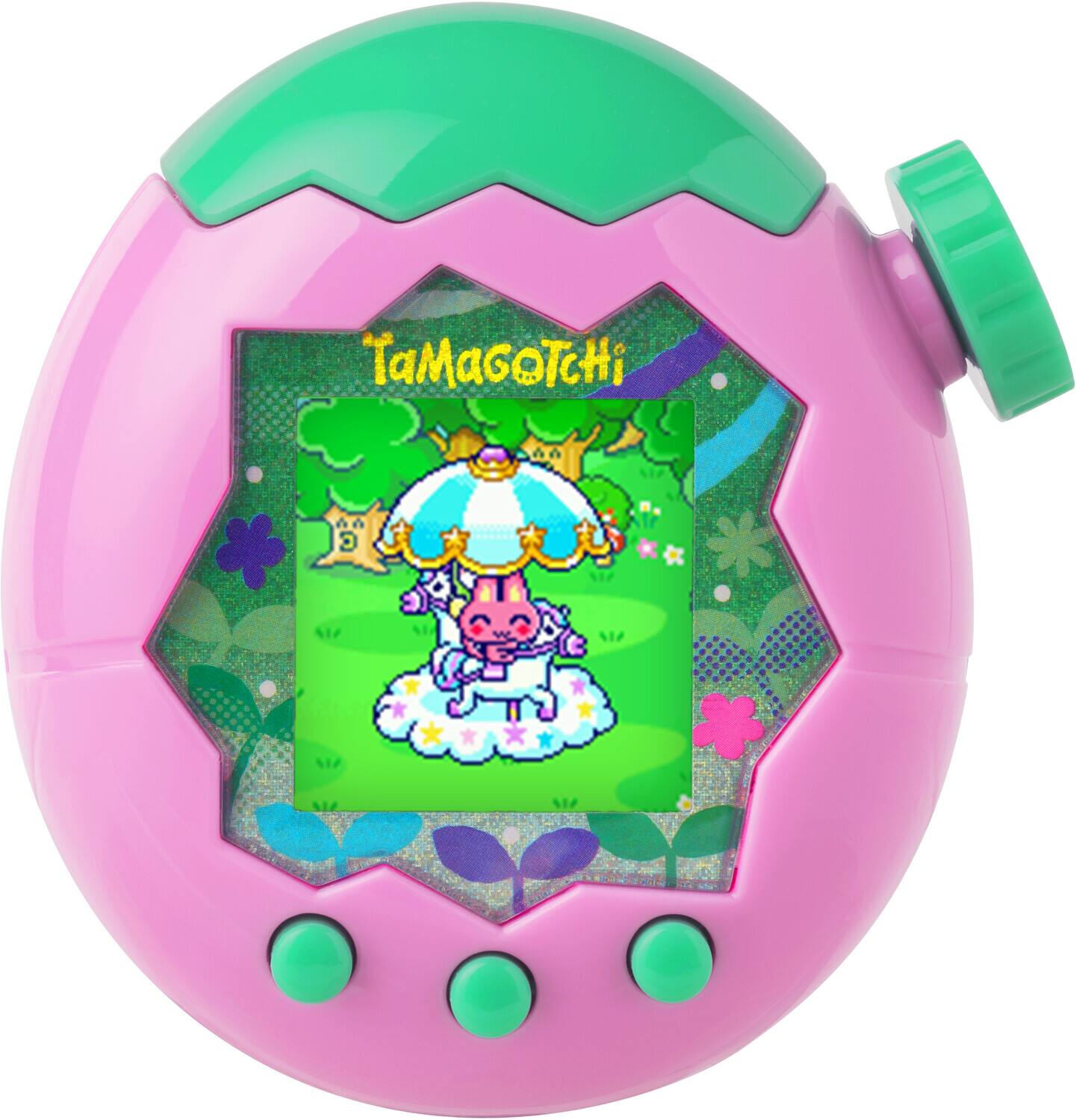 Bandai Tamagotchi Paradise Pink Land Collectibles Multicolor