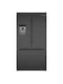 Bosch - 500 Series 36 in. Wide 26 Cu. Ft. French Door Bottom Freezer Smart Refrigerator with External Water and Ice - Black Stainless Steel
