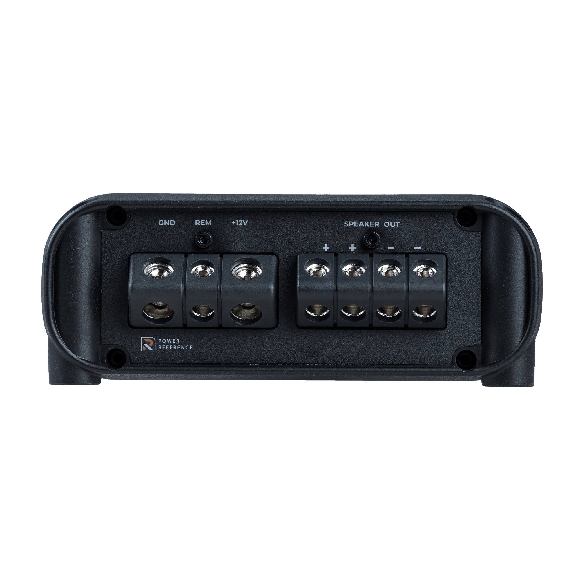 GND REM +12V SPEAKER OUT + + - POWER REFERENCE