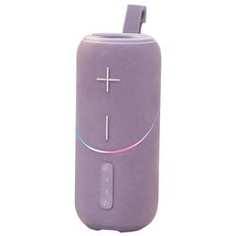 Max Power - MPD672 Pulse Xtreme Portable Bluetooth Speaker with Heavy Bass, Purple