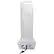 Back. Panasonic - Panasonic Kx-tgda50w1 Cordless Phone Accessory Handset For Panasonic Kx-tgd51x/kx-tgd53x/kx-tgd56x Series - white.