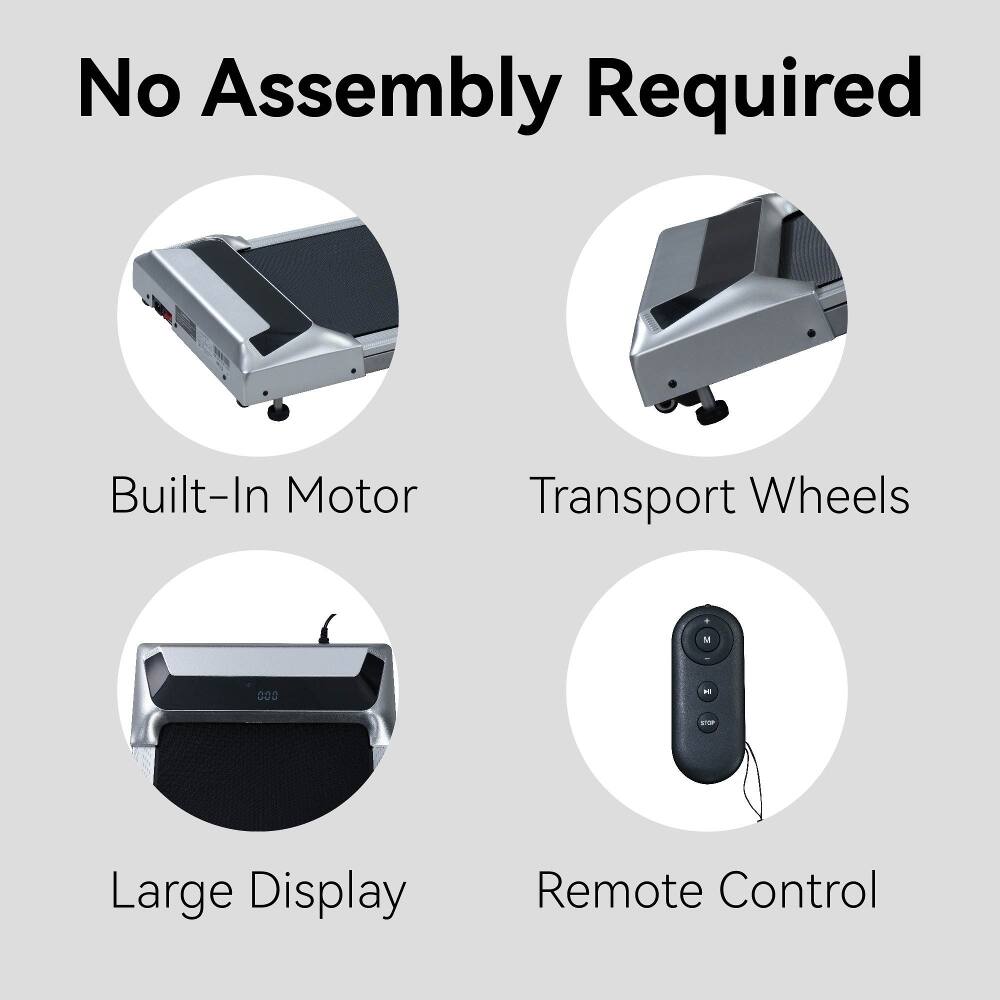 No Assembly Required  
Built-In Motor  
Transport Wheels  
Large Display  
Remote Control