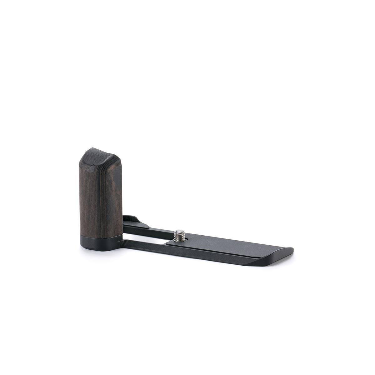Front. Tilta - Tilta L-Bracket Mounting Baseplate with Wooden Grip for Fujifilm X-M5 Camera, Black.