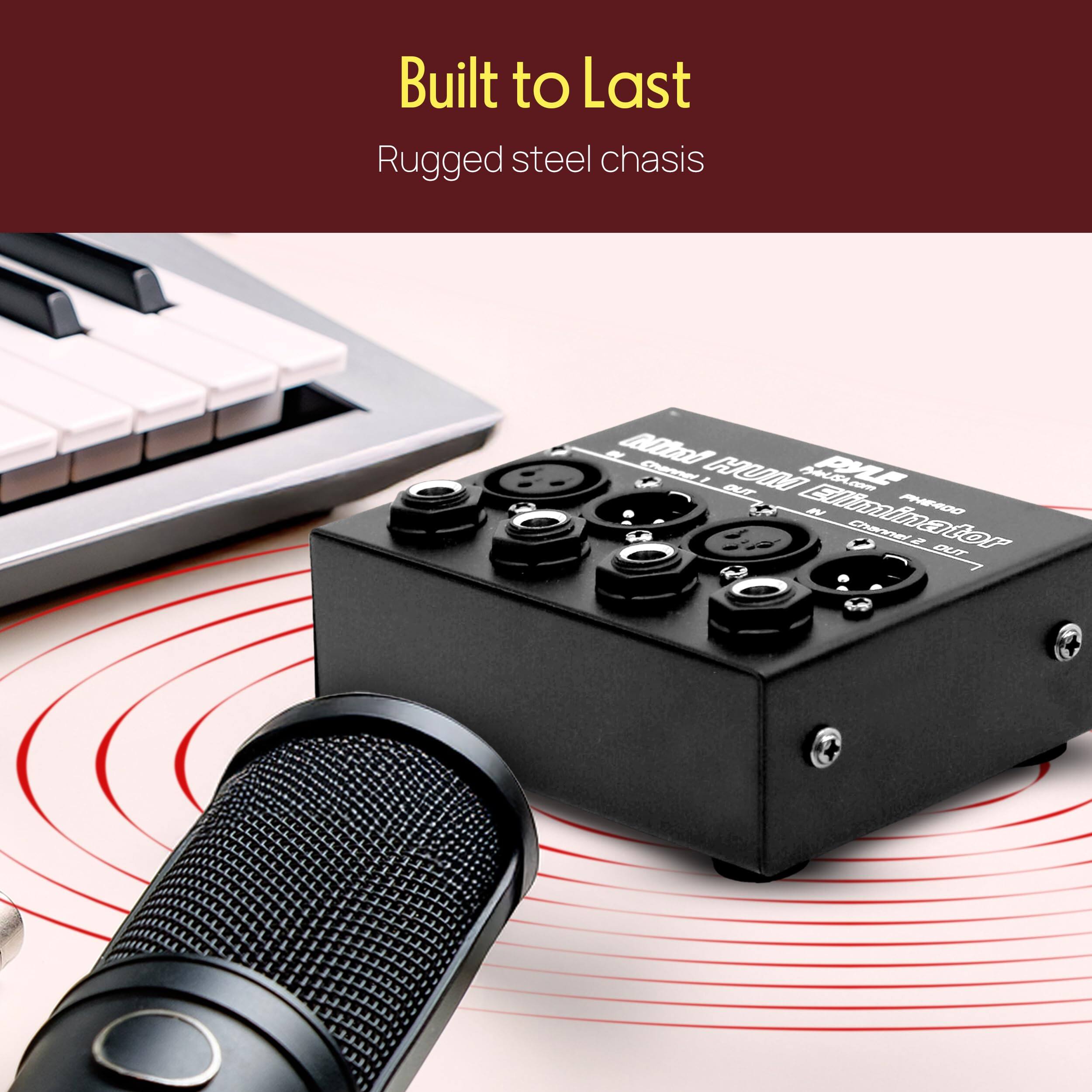 Built to Last  
Rugged steel chassis