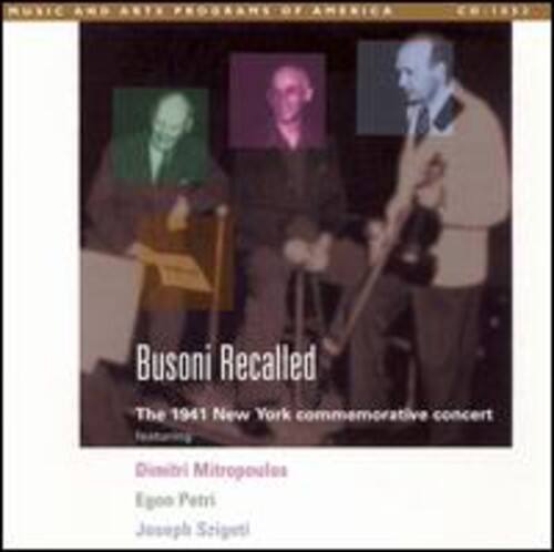 F. Busoni - Busoni Recalled-Indian Fant/Sa   - COMPACT DISCS [CD]