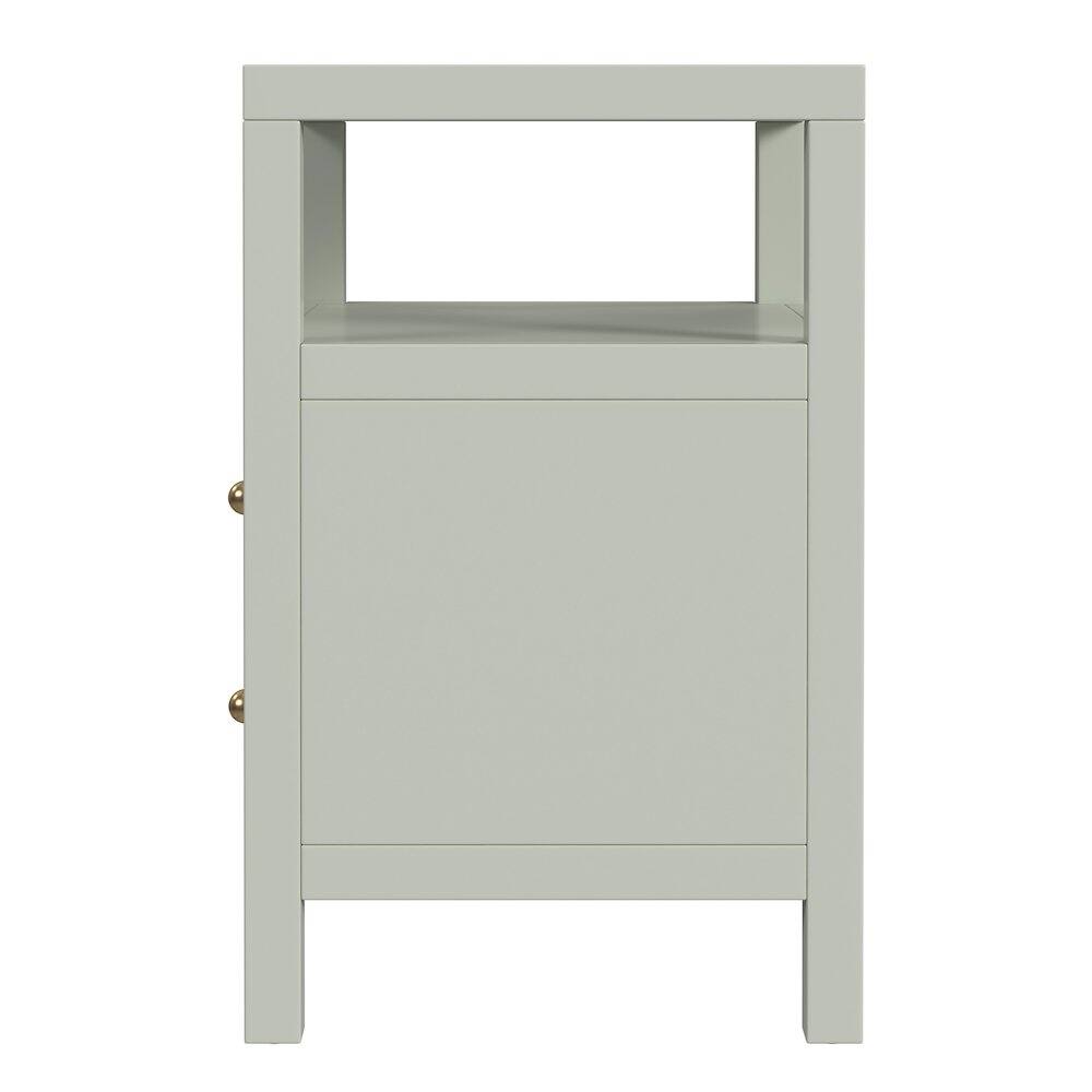Butler Specialty Nora 2 Drawer Nightstand Green - Best Buy