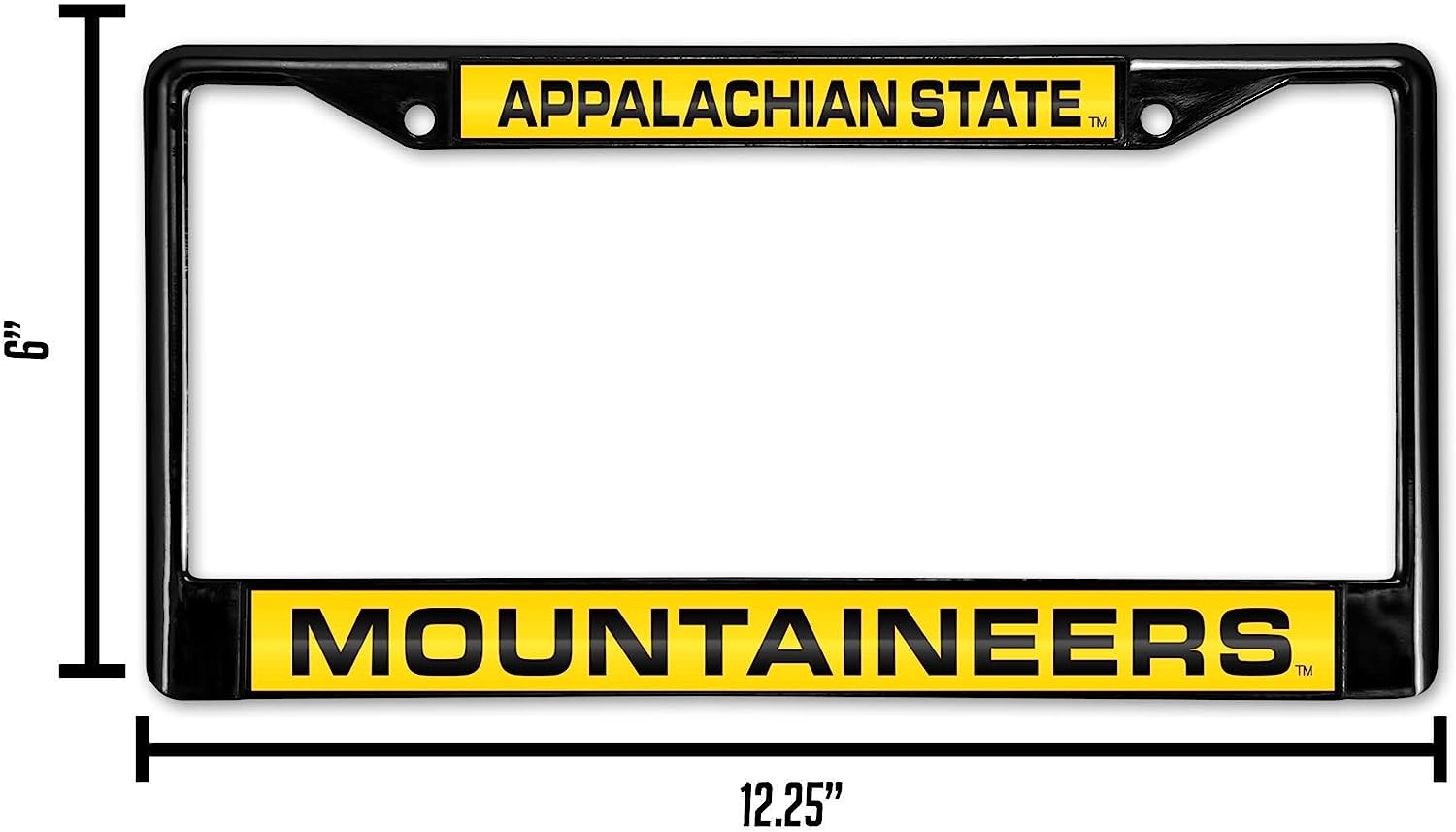 Appalachian State  
Mountaineers  

6" x 12.25"