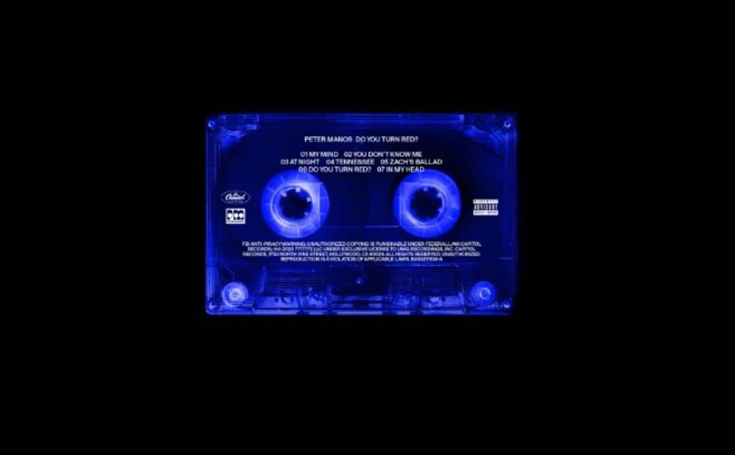 Peter Manos - Do You Turn Red?  - CASSETTES