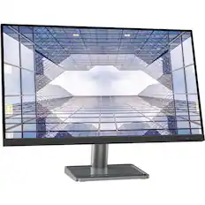 Front. Lenovo - Lenovo L32p-30 32" Class 4K UHD LED Monitor - 16:9 - Raven Black - 31.5" Viewable - In-plane Switching (IPS) Technology - Raven Black.
