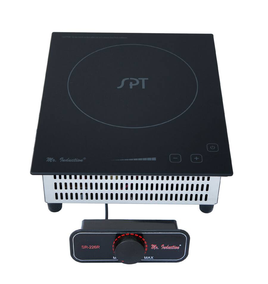 SPT 2100W Built In/Countertop Mini Induction Cooktop (220V) Black SR ...