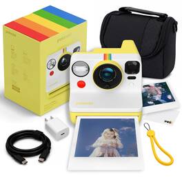 Polaroid - Now Generation3 i-Type Instant Camera ( Yelllow) + More - Yellow