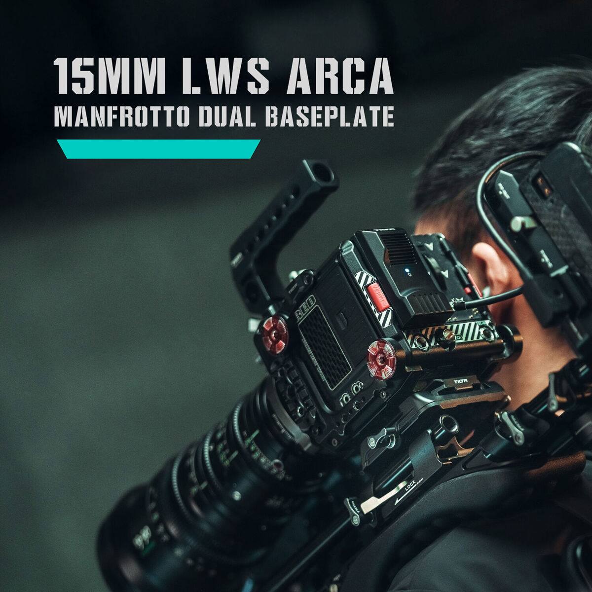 15MM LWS ARCA MANFROTTO DUAL BASEPLATE