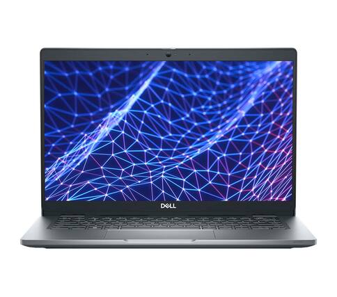 Front. Dell - Dell Latitude 5330 Intel Core i5-1245U 1.6GHz, 16GB Memory, 256GB SSD, 13.3" FHD Touch, Windows 11 Pro - Silver.