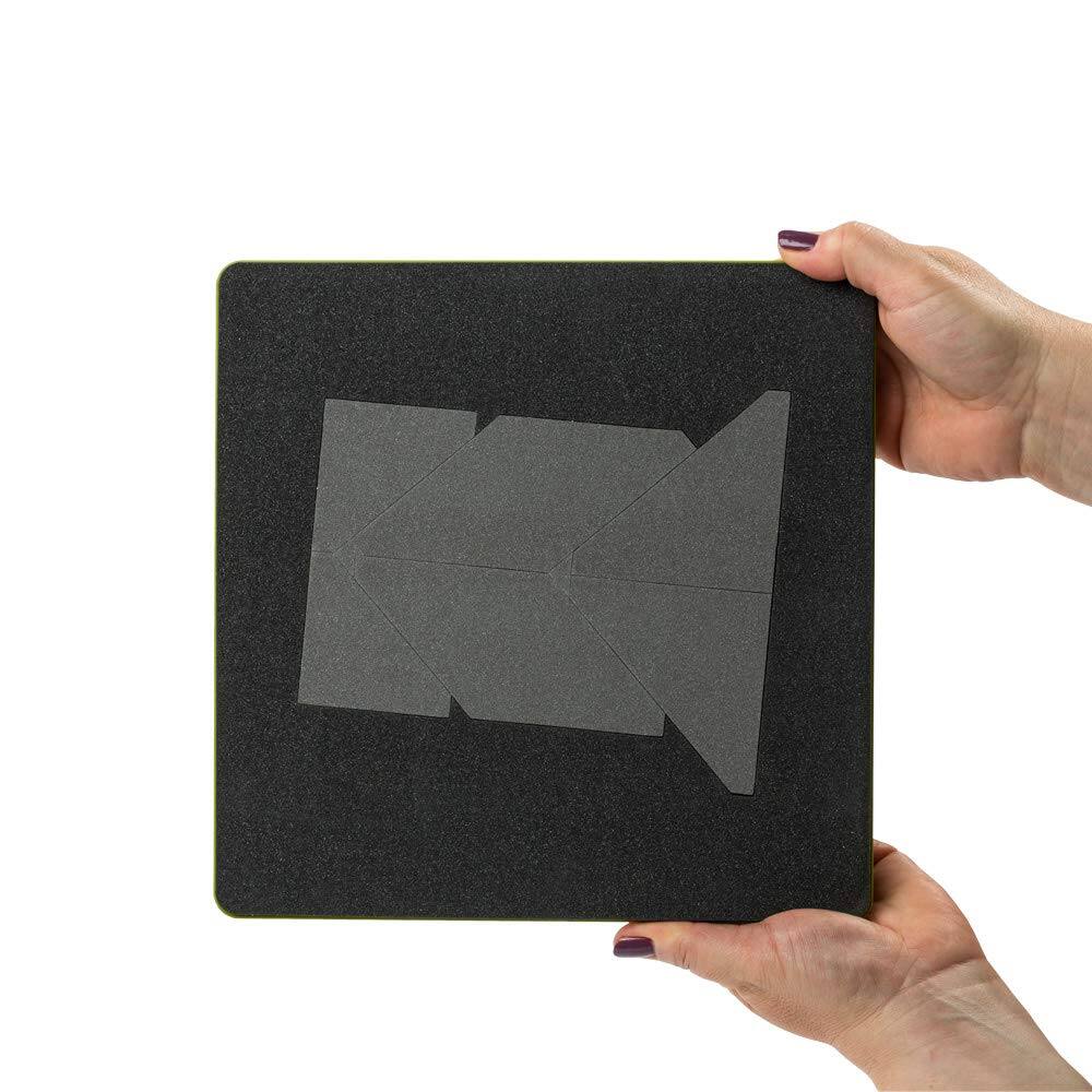 Back. AccuQuilt - GO! LeMonyne Star-9" Finished Block on Board Fabric Cutting Die for Quilting, Sewing, Crafting, and DIY Projects - Multicolor.