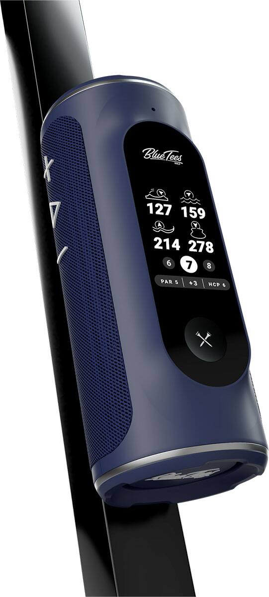 The text on the image reads: "K BluTees Ca 127 159 214 278 6 7 8 PAR 5 +3 HCP 6 de." This text appears to be a combination of numbers, letters, and symbols, possibly representing a code or a specific measurement. However, without further context or information, it is difficult to determine the exact meaning or purpose of this text.