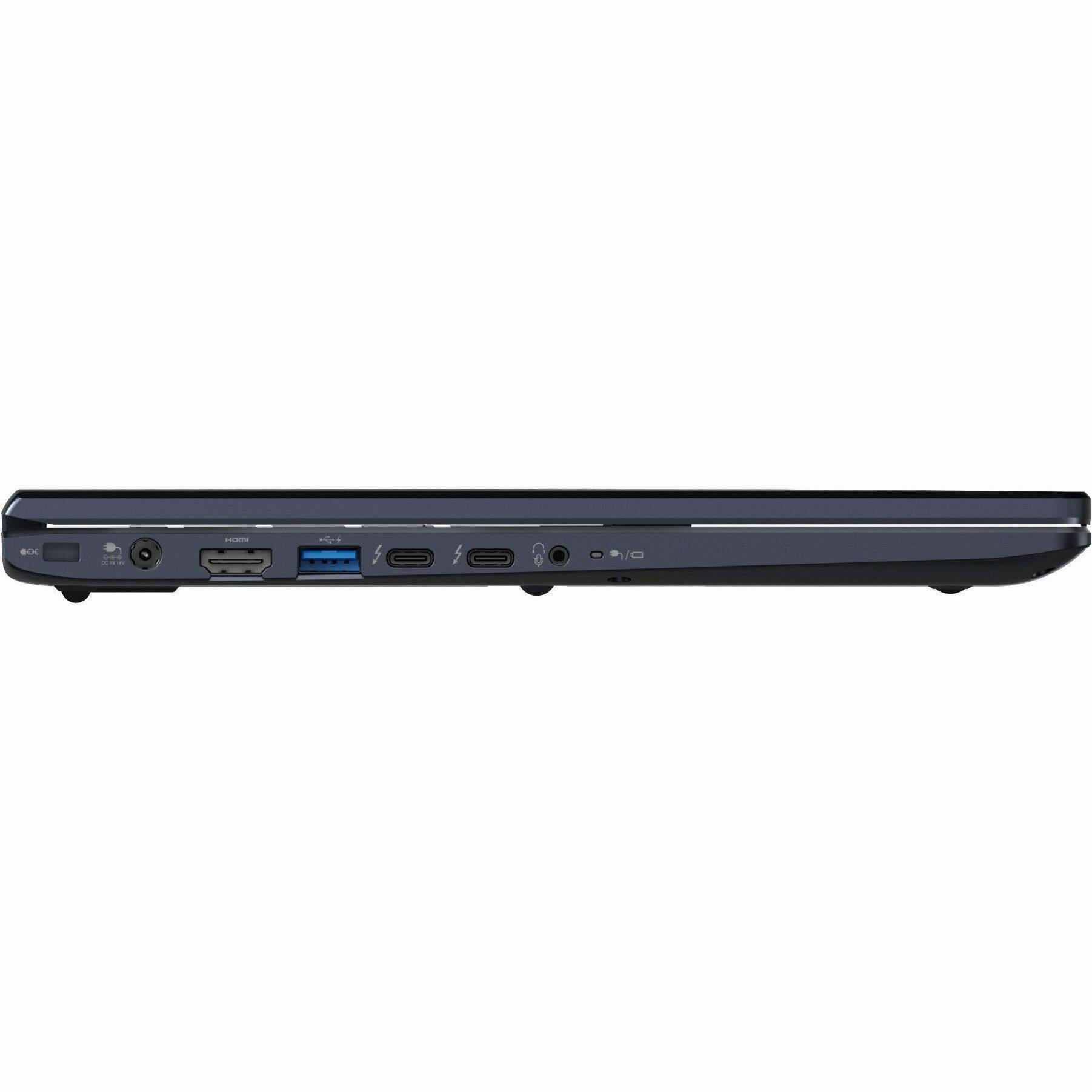 Alt View 7. Dynabook - Dynabook Tecra A40M 14" - Intel Core Ultra 7 - 16GB - 512GB SSD - Win 11 Pro - Wi-Fi 7 - Dark Blue.