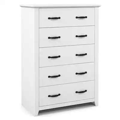 Costway 5 Drawer Chest Storage Dresser Tall Cabinet Organizer Bedroom Hallway White BBYUSJZ10151WH - Best Buy Costway 5 Drawer Chest Storage Dresser Tall Cabinet Organizer Bedroom Hallway White BBYUSJZ10151WH - Best Buy