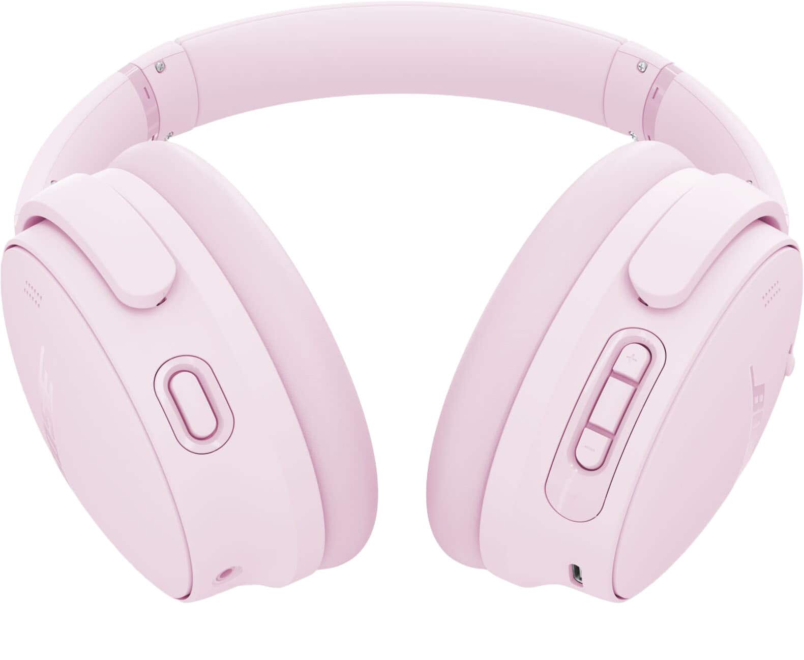 Alt View 3. Bose - QuietComfort Wireless Noise Cancelling Over-the-Ear Bluetooth Headphones - Petal Pink.